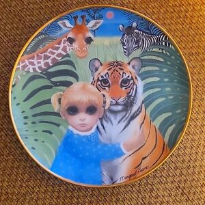Margaret Keane collector plate